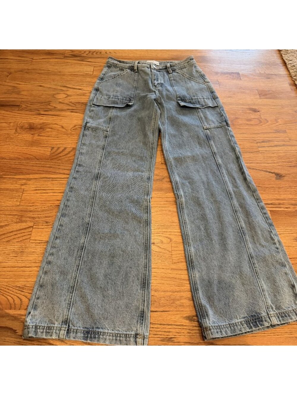 PRINCESS POLLY WOMENS WIDE LEG DENIM JEANS SIZE 6
